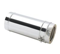 Clarke 6911252 6 500Mm Stainless Steel Twin Wall Flue For Boxwood Ii Stoves