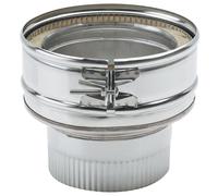 Clarke 6911261 5in To 6in Appliance Connector Vitreous To Stainless
