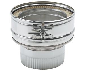 Clarke 6911261 5in To 6in Appliance Connector Vitreous To Stainless