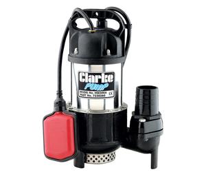 Clarke 7230260 Hse300A 2 H/Duty Submersible Water Pump With Float Switch (240V)