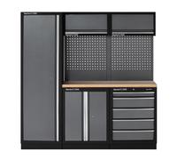 Clarke Clarke COMBGSM02 Wooden Top 11 Piece Modular Storage System Package