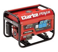 Clarke 8857852 Pg3800A.3000W(Max)Petrol Generator