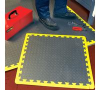 Clarke AFF-1 Anti Fatigue Foam Floor Tiles - Pack Of 6