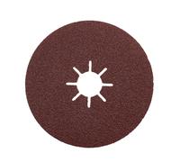 Clarke Aluminium Oxide Fibre Backed Discs 115x22mm 25 Pack