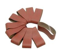 Clarke Aluminium Oxide Sanding Belts for CBS2 - 100x610mm 80 Grit (Pack of 10)