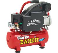 Clarke Bandit 4-8 Litre Air Compressor with Upholsters Stapler Kit