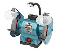 CLARKE BENCH GRINDER 8 inch with Lights METALWORK COARSE/FINE Latest