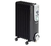 Clarke BR9/200 2kw 9 Fin Black Oil Filled radiator 6934009