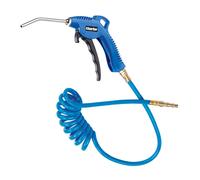 Clarke CAT210 Air Blow Gun with Spiral PU Air Hose