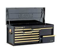 Clarke CBB224BGC Extra Large HD Plus 14 Drawer Tool Chest (Black & Gold)