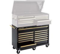 Clarke CBB230BGC Extra Large HD Plus 13 Drawer Tool Cabinet (Black & Gold)