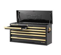 Clarke CBB306BGC Large Heavy Duty 6 Drawer Tool Chest (Black & Gold)