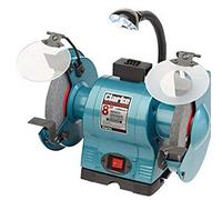 Clarke CBG8370L 8' bench grinder with lamp