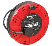 Clarke CCR10 4 socket 10m Cassette Cable Reel (230V) - 6155320