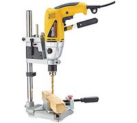 Clarke CDS3 Drill Stand with Vice, Adjustable Depth Stop, for 43mm & 38mm Collar Diameter Hand-Held Electric Drills - Drill Not Included