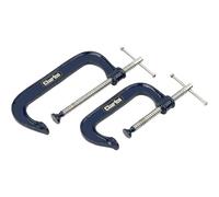 Clarke CHT840 2 Piece 4" And 6" G-clamp Set