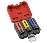 Clarke CHT940 3-Piece Coloured Impact Socket Set