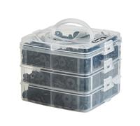 Clarke CHT951 630 Piece Fixing Clip & Cable Tie Set