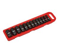 Clarke CIS12/13 1/2D Deep Impact Metric Socket Set - 13 pc"