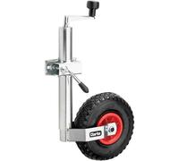 Clarke CJW48C 48mm Pneumatic Jockey Wheel with Clamp