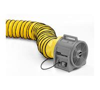 Clarke Clarke 12” Flexible PVC Duct for Contractor CON305 and CON350 Ventilation Fans - Yellow
