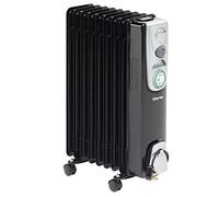 Clarke BR9/200 2kw 9 Fin Black Oil Filled radiator 6934009