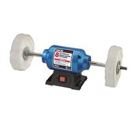 Clarke Clarke CBB200-E 200mm Bench Buffer/Polisher with Extended Spindles (230V)