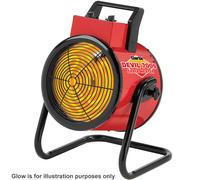 Latest Model Clarke DEVIL 7009 9KW ROUND FAN HEATER 3 Phase 400 volt 6935454