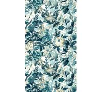 Clarke & Clarke Lilum Denim Ivory Blue Wallpaper