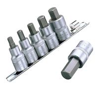 Clarke Clarke PRO373 1/4" Drive 6 Piece Hex Bit Set 2.5 - 7mm