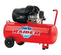 Clarke Clarke Raider 15/1050 100 Litre 14.5cfm 3HP V-Twin Air Compressor (230V)
