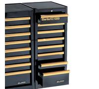 Clarke Clarke SL41BGC HD Plus 8 Drawer Side Locker (Black & Gold)