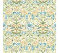 Clarke & Clarke Strawberry Thief Apple/blush Wp