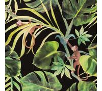 Clarke & Clarke W0083/01 Monkey Business Ebony Wp