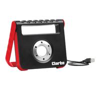 Clarke COB15CR 15W Rechargeable LED Work Light/Powerbank