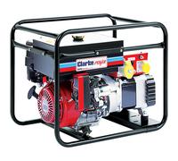 Clarke CP6550NESLR 6.5kVA Long Run, Electric Start Petrol Generator with Honda Engine