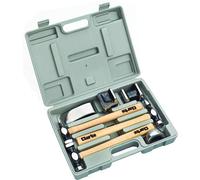 Clarke 7630069 Cpb7Ch 7 Piece Panel Beating Set With Hickory Shafts