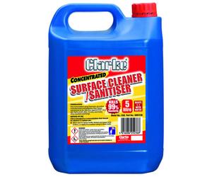 Clarke CS2 Surface Cleaner/Sanitiser 5 Litre - Concentrated Refill