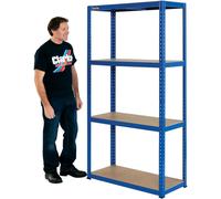 Clarke CSM4200/40BL 200kg Boltless Shelving (Blue)