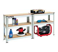 Clarke CSM5150G Heavy Duty 150kg Boltless Shelving (Galvanised)