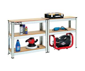 Clarke CSM5150G Heavy Duty 150kg Boltless Shelving (Galvanised)