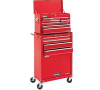 Clarke CTC1300C Mechanics' 13 Drawer Steel Combination Tool Chest & Cabinet Set