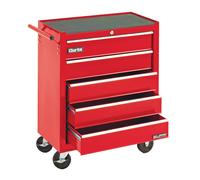 Clarke CTC500C Mechanics' Steel 5 Drawer Tool Cabinet