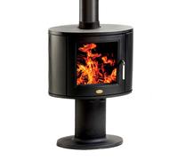 Clarke Dorchester 4.9kW Cast Iron Wood Burning Pedestal Stove