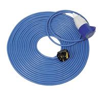 Clarke EL14-B 14m 13A Plug to 16A Socket Extension Lead (230V)