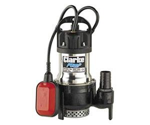 CLARKE ELECT SUBMERSIBLE WATER PUMP 230V 140 LTR/MIN FLOAT SWITCH by Clarke International