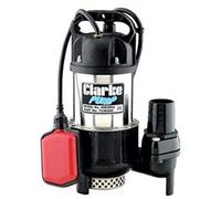 CLARKE ELECT SUBMERSIBLE WATER PUMP 230V 300 LTR/MIN FLOAT SWITCH