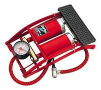 Clarke FP200 Double Barrel Tyre Inflator Foot Pump