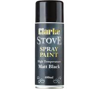 Clarke High Temperature Matt Black Stove Paint