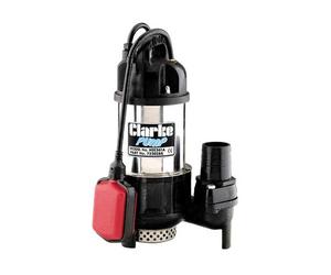 Clarke HSE361A 2" 960W 360Lpm 12m Head Submersible Water Pump Float Switch 110V